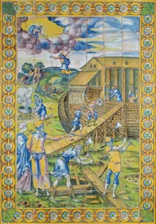 Die Geschichte von Noah: der Bau der Arche, Rouen